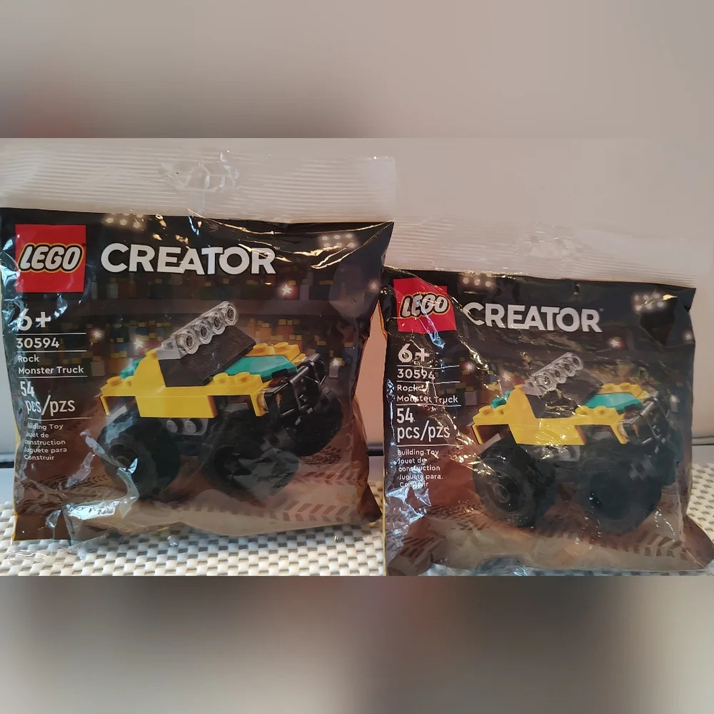 Lego Creator 30594 Rock Monster Truck 2 Bag Bundle